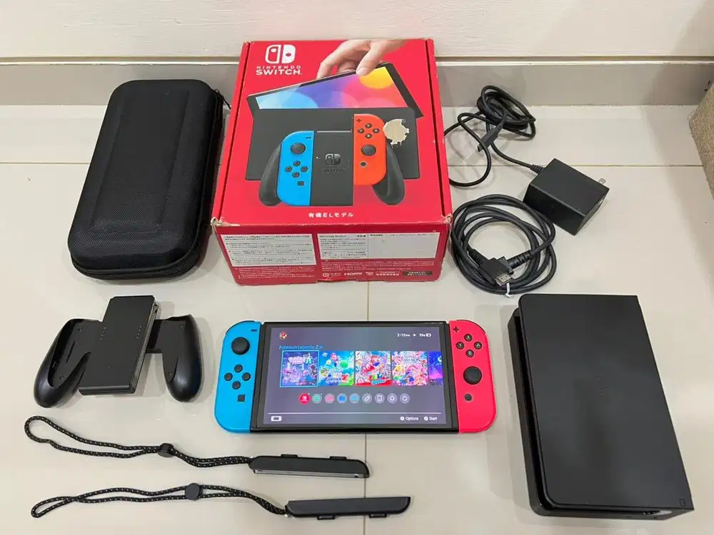 Nintendo switch oled CE EF WE 256gb