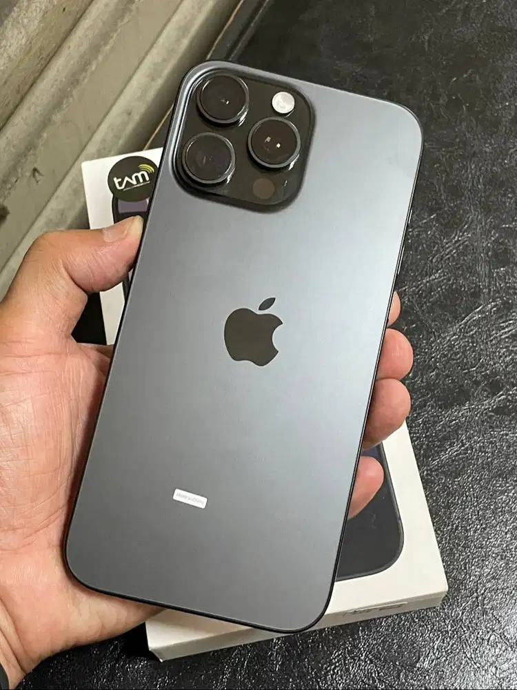 iPhone 16 Pro Max 256gb iBox Black Titanium Fullset ORI