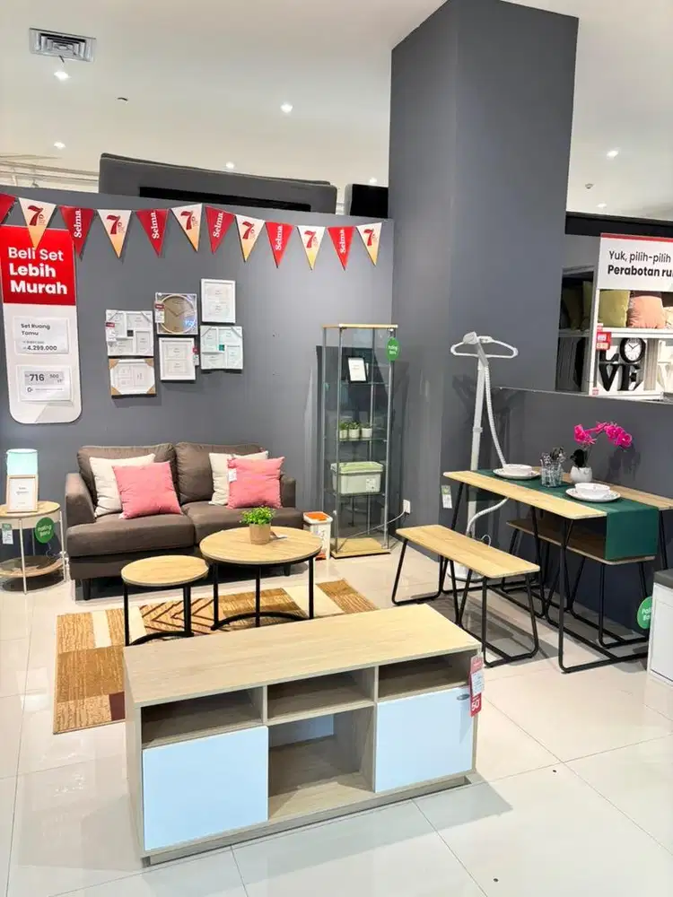 SET INSPIRASI ISI RUANG TAMU GRATIS ONGKIR
