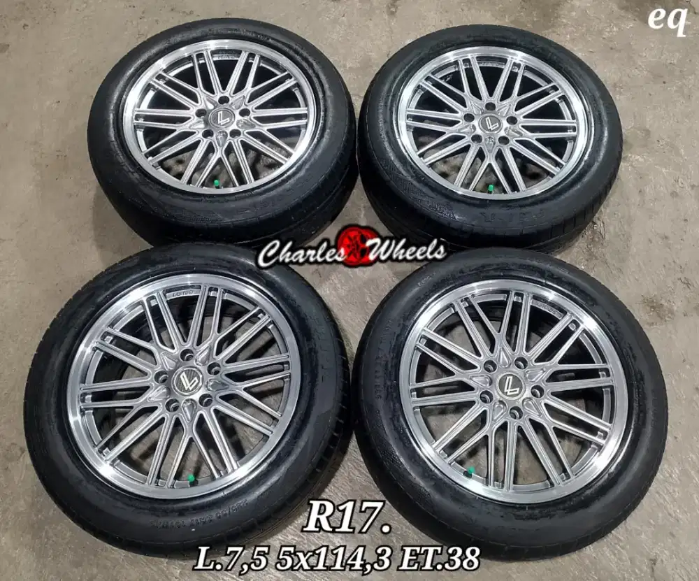 Velg lenzo r17 5x114,3 innova brv crv city expander dll