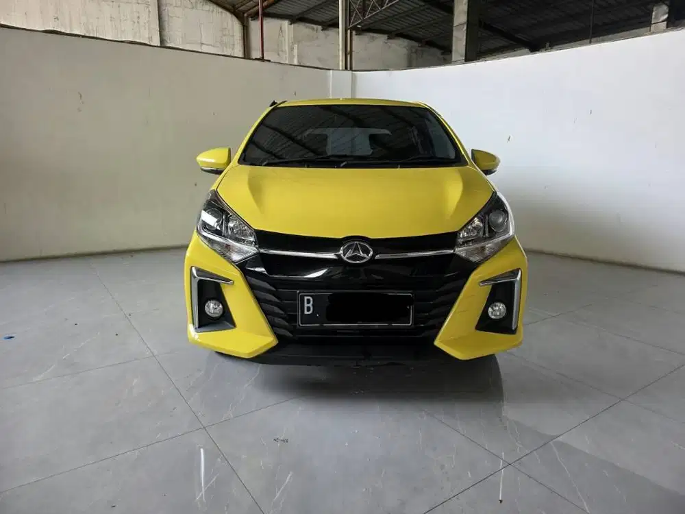 Daihatsu Ayla R AT ( Matic ) 2022 Kuning Stabilo Low 27rbankm Istimewa