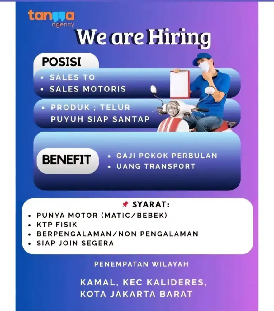 SALES MOTORIS & SALES TO