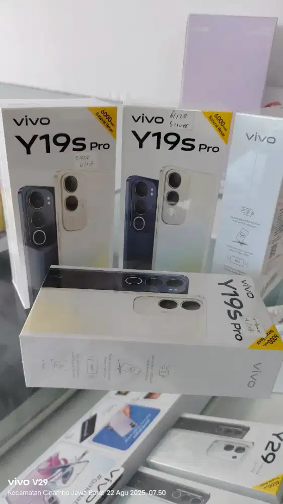 VIVO Y19S PRO 6+6/128gb baru spesial promo menarik