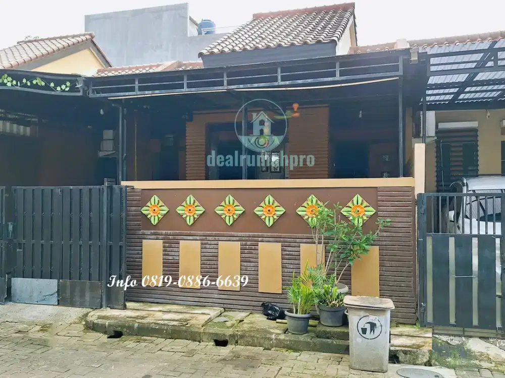 Rumah cluster exclusive cipadu Pondok Aren dekat stan bintaro jakarta