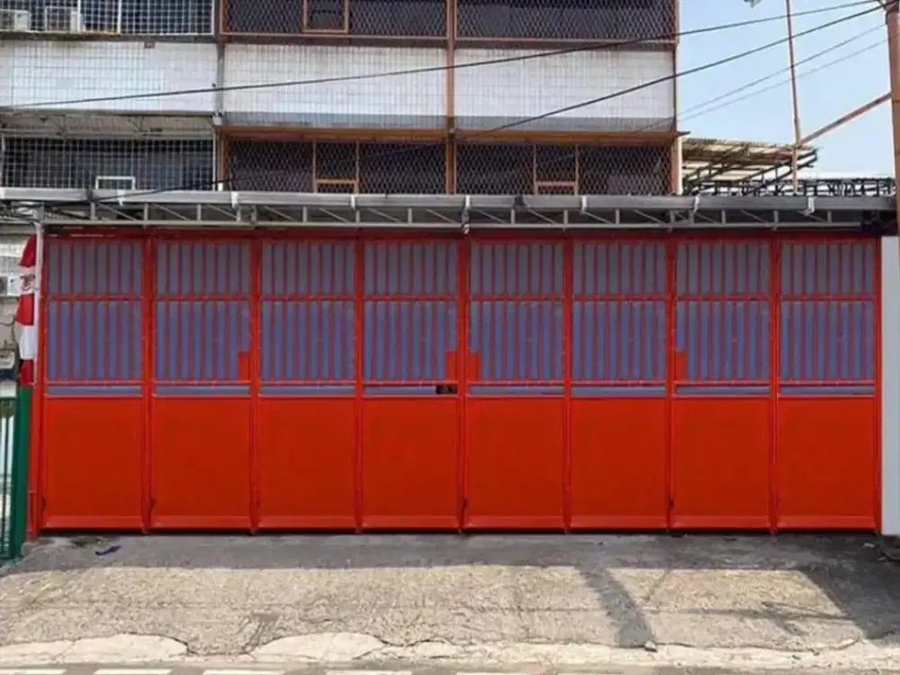 Ruko Gandeng Kepu Raya Kemayoran 9x25m 3,5 lantai, zona komersial, parkiran luas, lokasi bagus