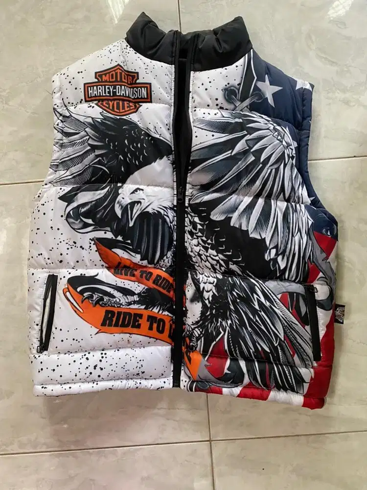 Jaket motoran harley