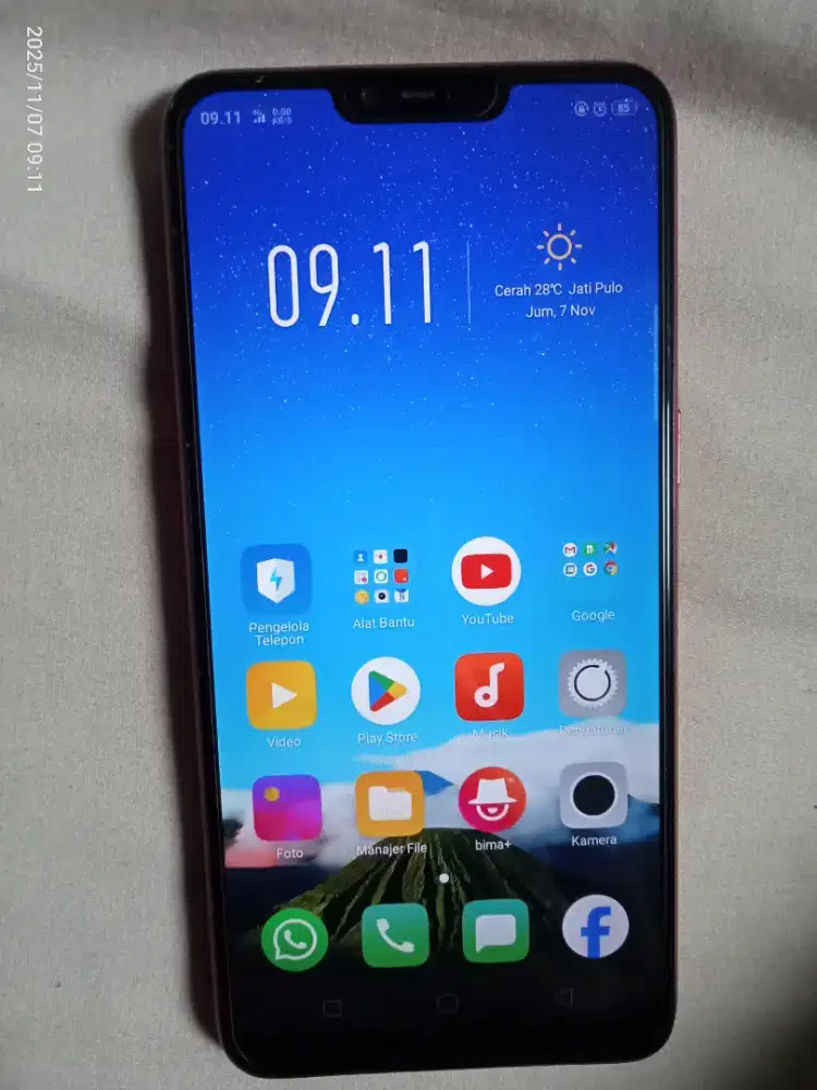 oppo a3s 2/16 original bekas