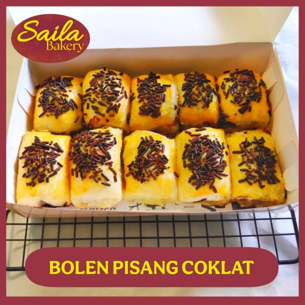 Bolen Pisang Coklat Saila Bakery Cocok Buat Acara Special Ngumpul