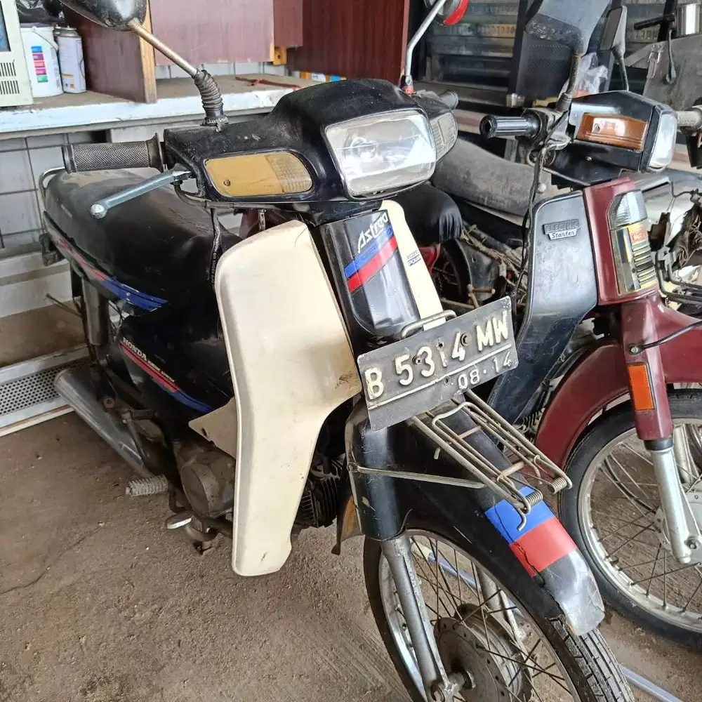 DIJUAL MOTOR HONDA GRAND THN 1991 SURAT KOMPLIT HARGA MURAH