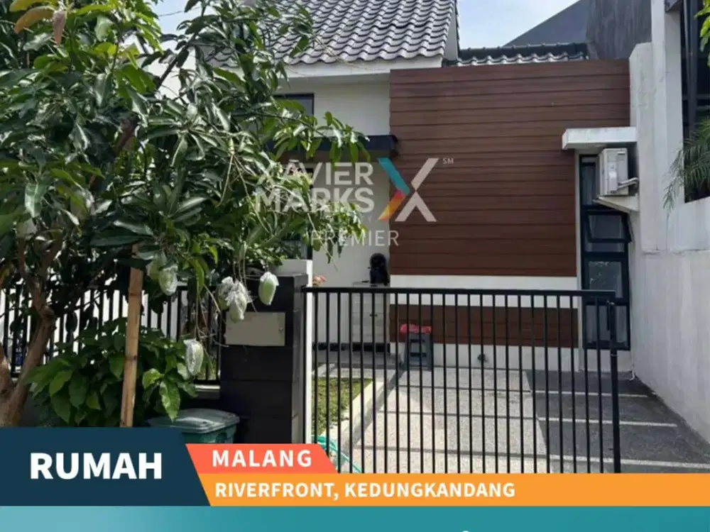 Dijual Rumah Termurah Siap Huni di Riverfront Malang