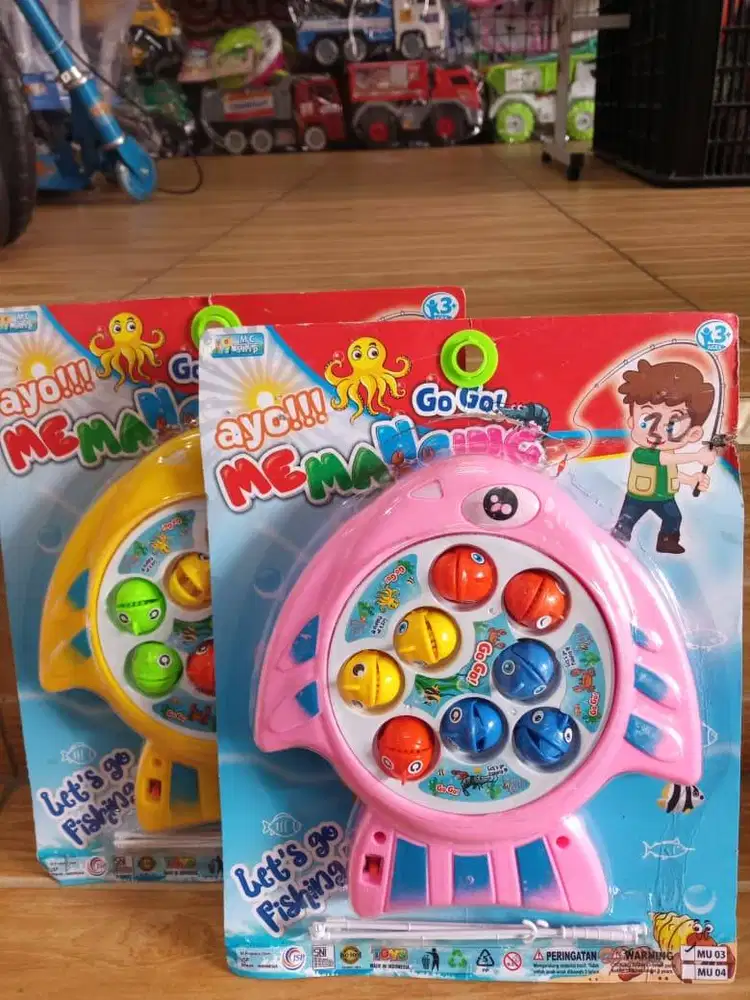 mainan anak pancing ikan magnet