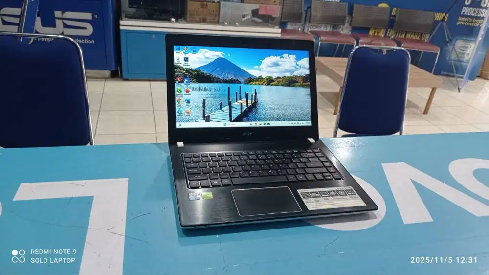 ACER E5-475G SPEK TINGGI CORE i3 RAM 8GB VGA NVIDIA 2GB