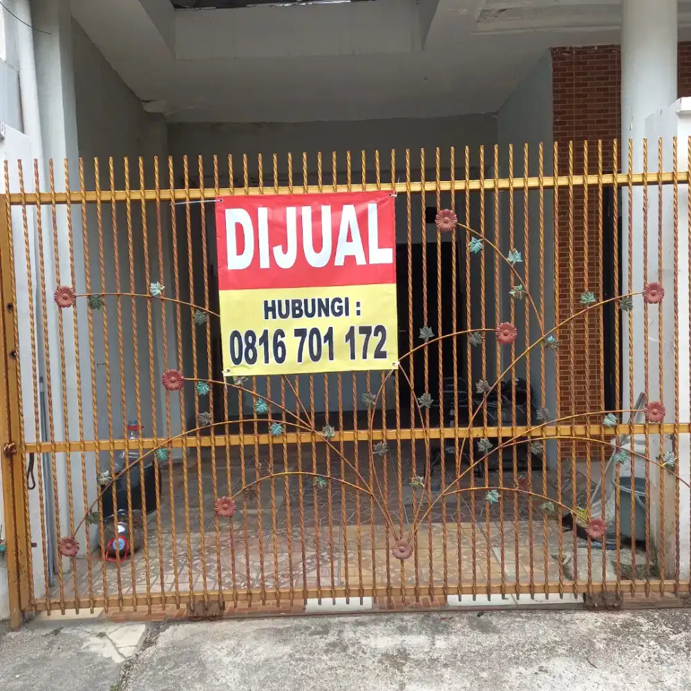 Rumah Di Jual, dalam kompleks bebas Banjir