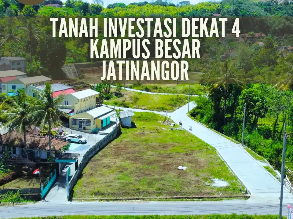Tanah Investasi Kost Jatinangor