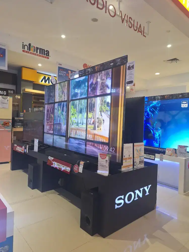 Sony led google tv 85 inci