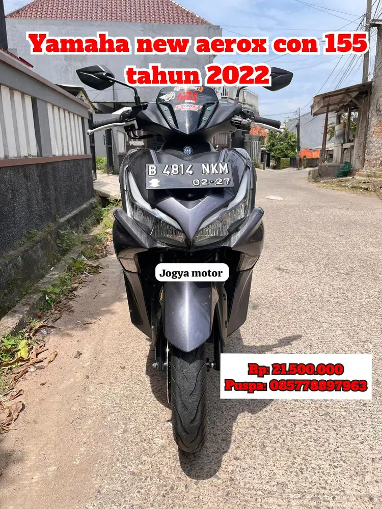 Yamaha new aerox con 2022