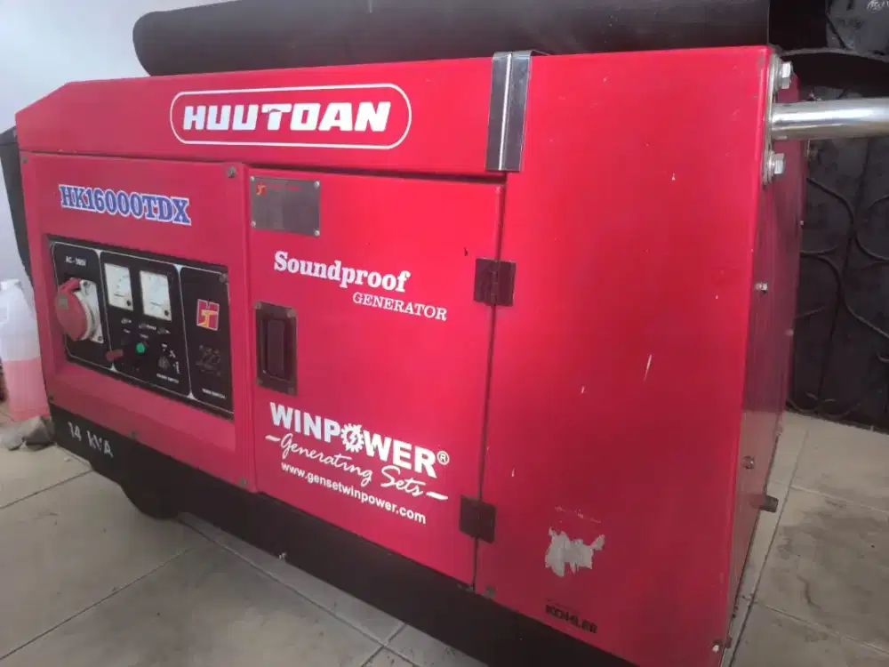 Genset silent huutoan 11.000watt