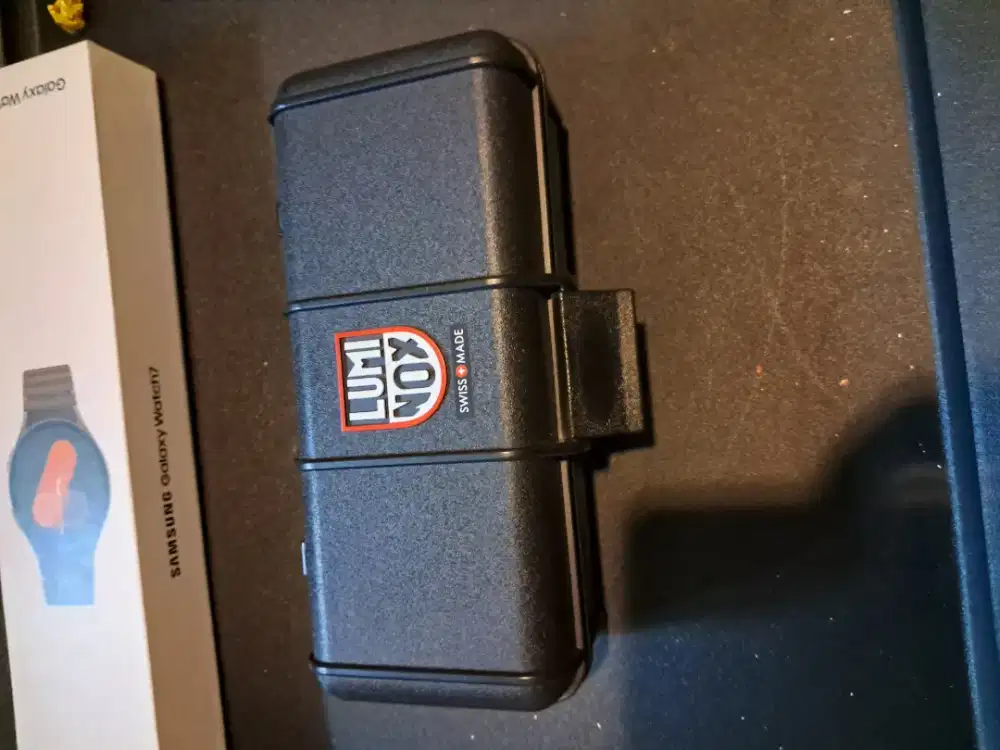 Jual jam tangan luminox hitam