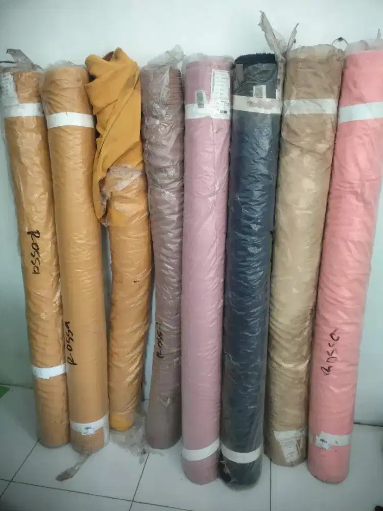 Kain Moscrepe cuci gudang