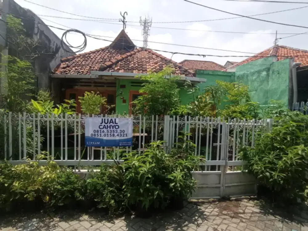 HARGA NEGOO!Rumah Hitung Tanah Kapasari Dekat Mana Saja