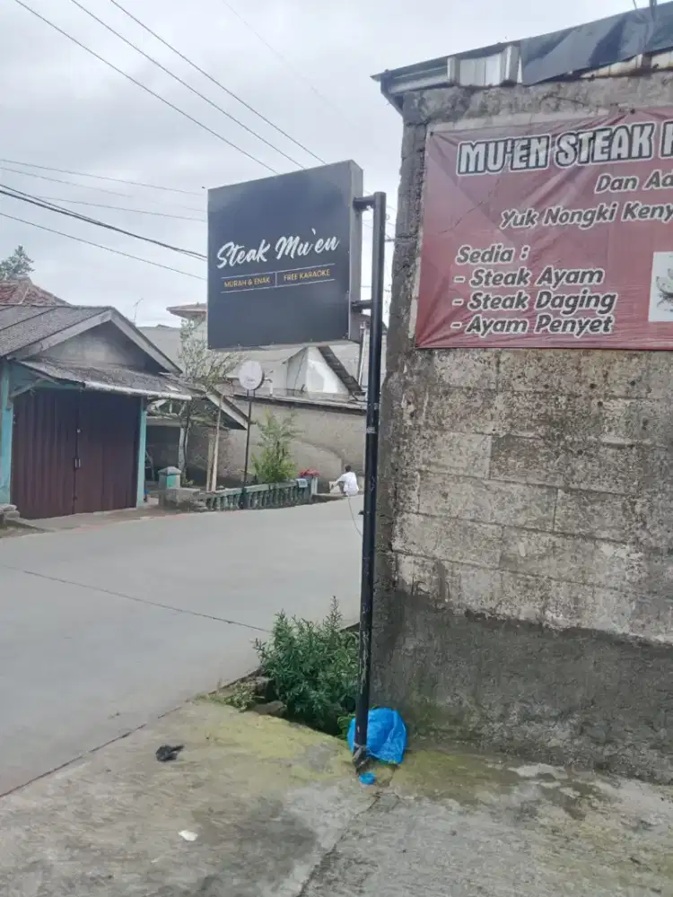 Jual Neon Box Bekas Resto Steak