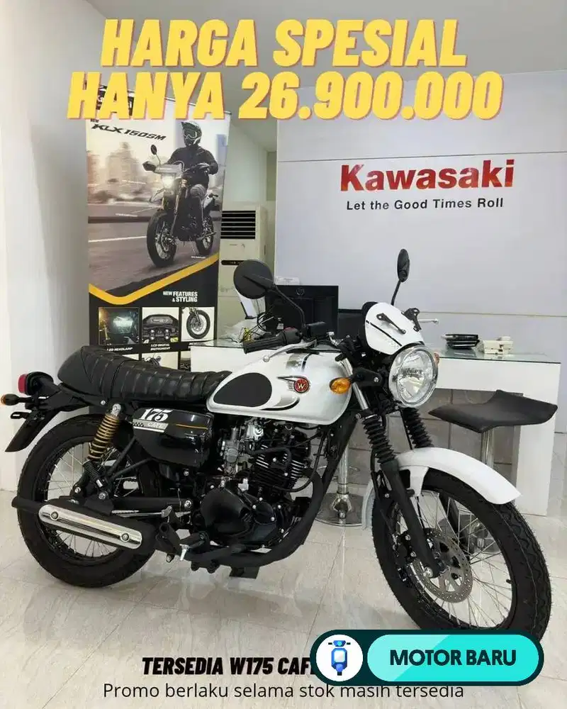 [Motor Baru] PROMO TERBATAS W175 SERIES