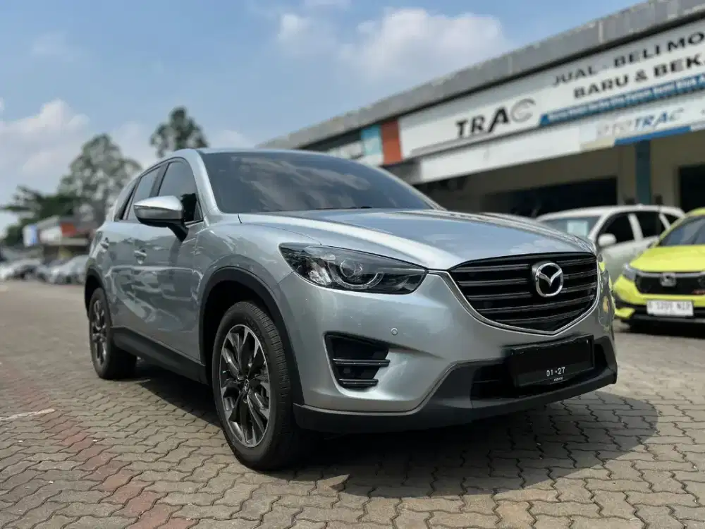 HARGA TERMURAH!! MAZDA CX5 2.5 TOURING MATIC 2016 SILVER KM 79RB