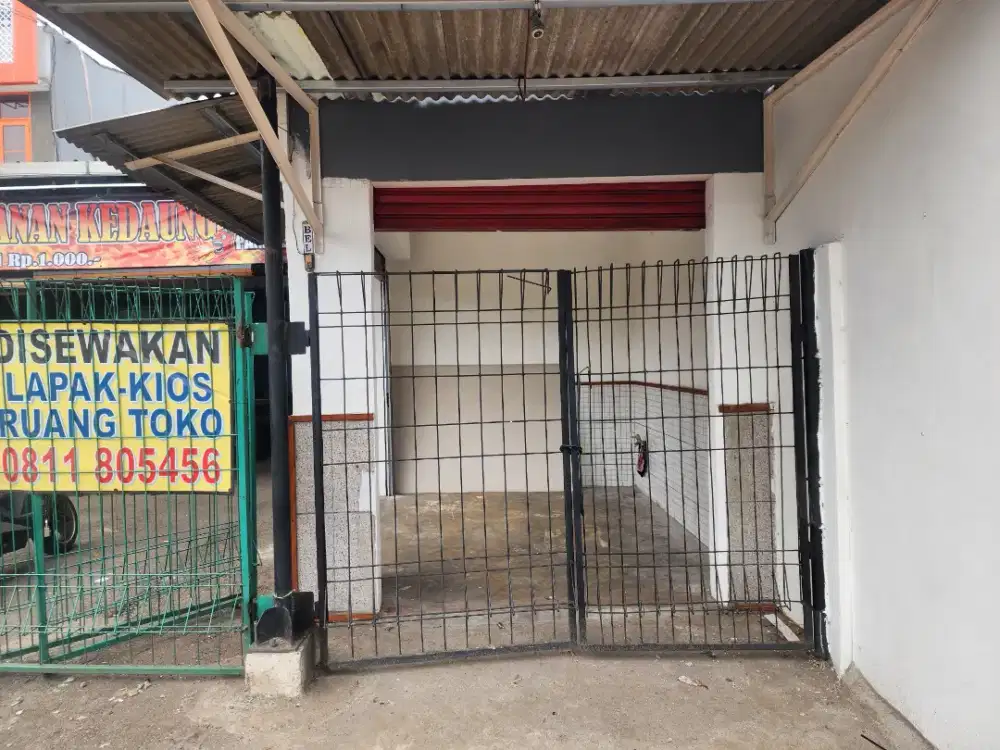 Disewakan Kios utk usaha retail , kulineran