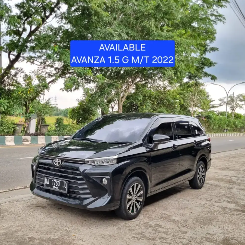 Toyota Avanza 1.5 G M/T 2022