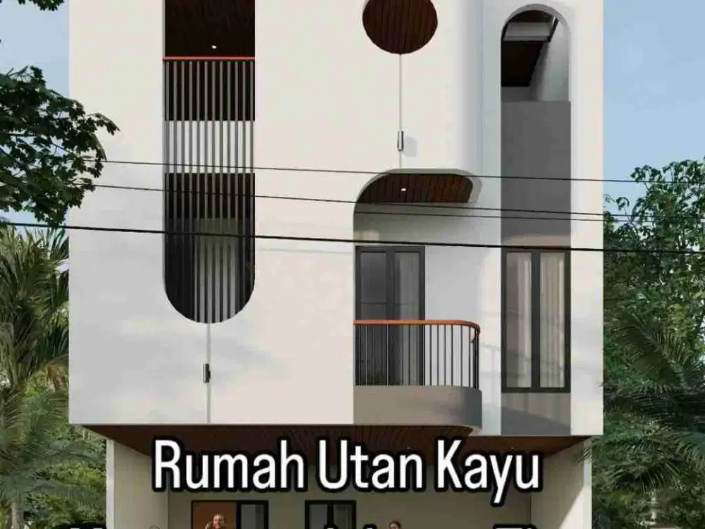Rumah 3 Lantai Di Utan Kayu Matraman, (Akses 2 Mobil) + Carport 2, Dekat Salemba Di Jakarta Timur