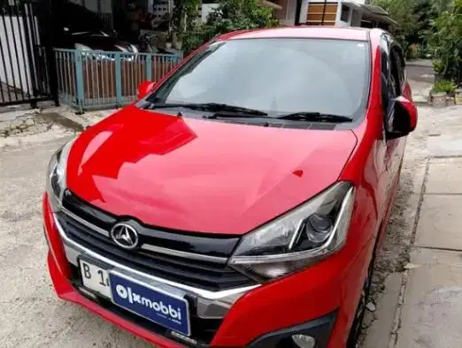 DP Rendah  6JT Daihatsu Ayla 1.2 R Bensin-MT 2019 Merah