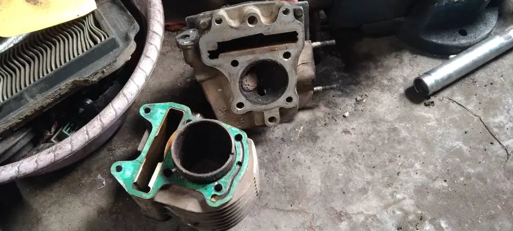 Blok mesin beat karbu