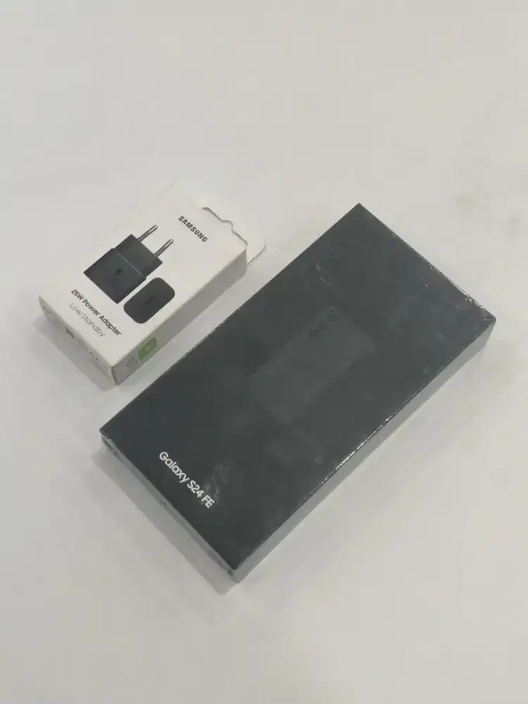 Samsung galaxy S24 FE free adaptor stok terbatas
