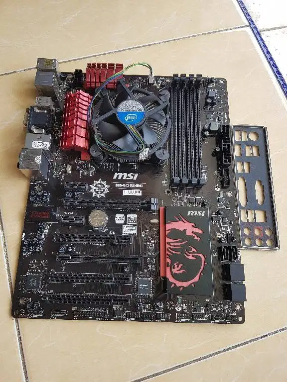 Sepaket Intel Core i5 4670 | MSI B85-G43 Gaming lga 1150 haswell