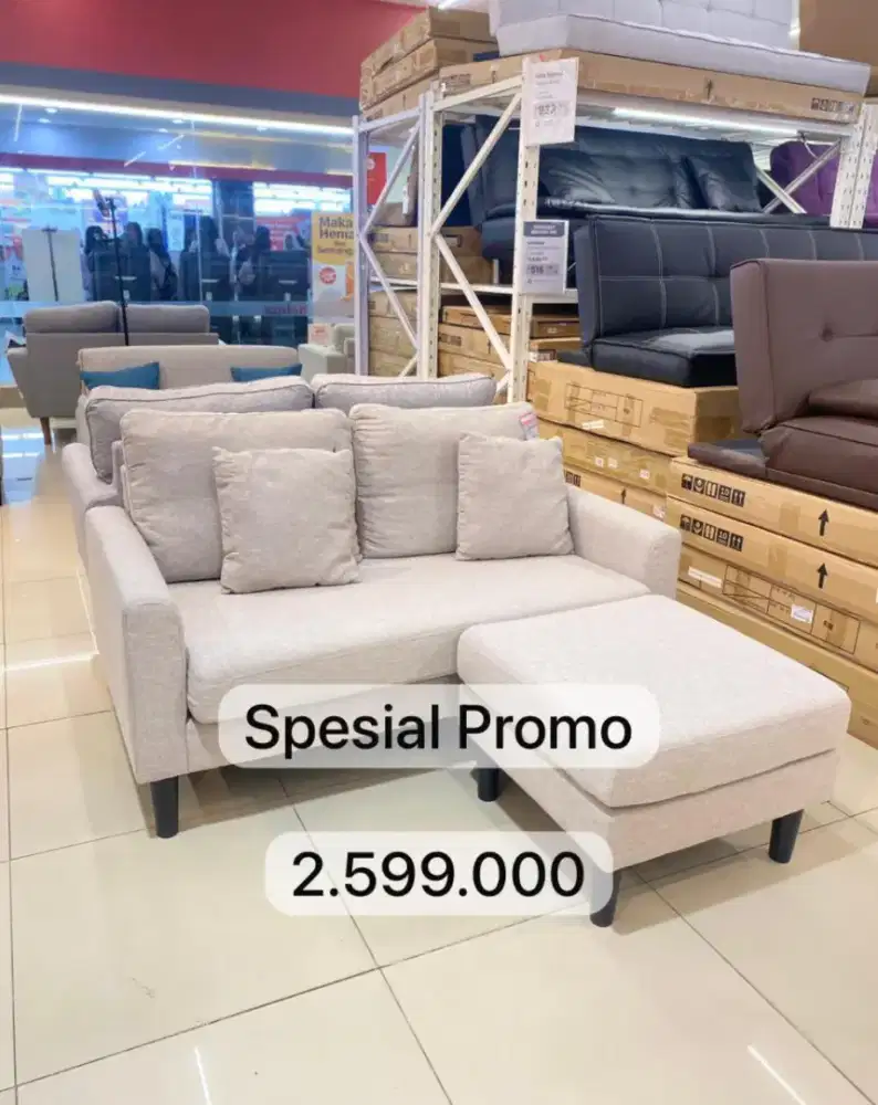 Sofa L/Corner 2+1 fabric