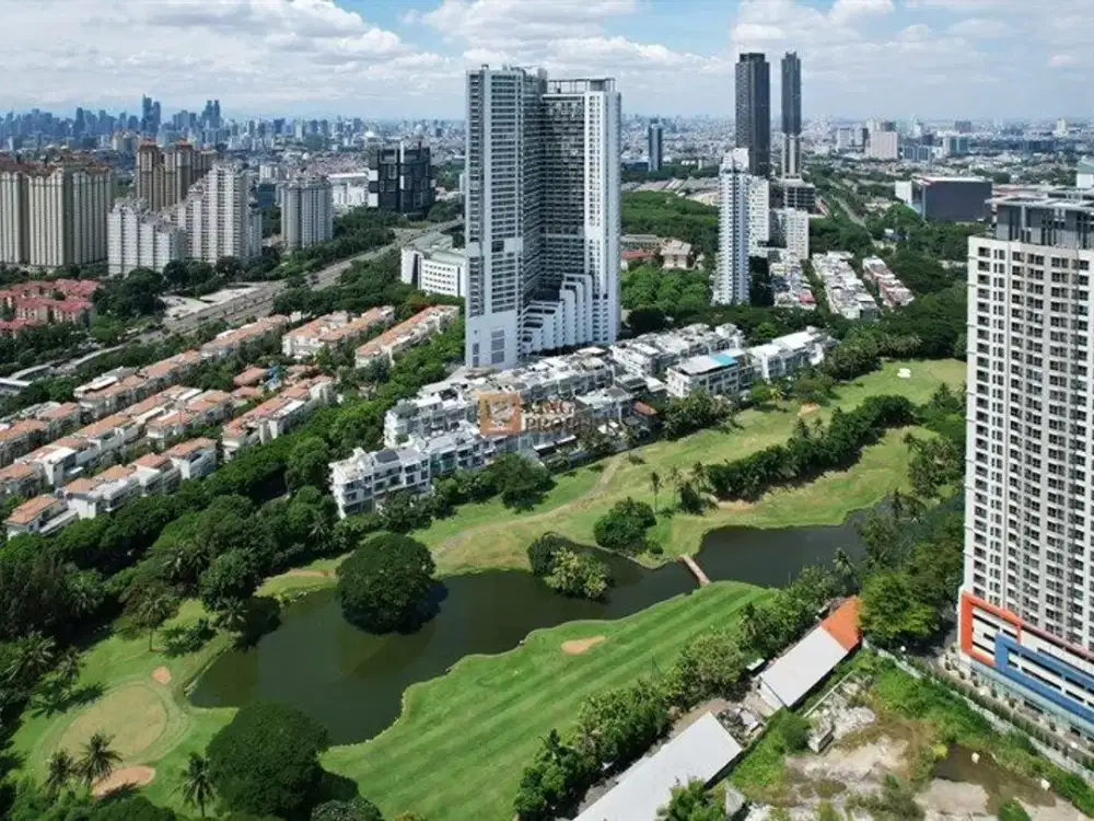 Private Lift & Golf View, Siap Huni 2BR Springhill Royale Suites Jakarta Pusat