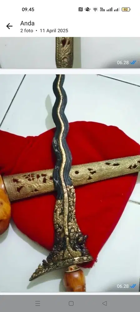 Keris Nogososro Kinatah