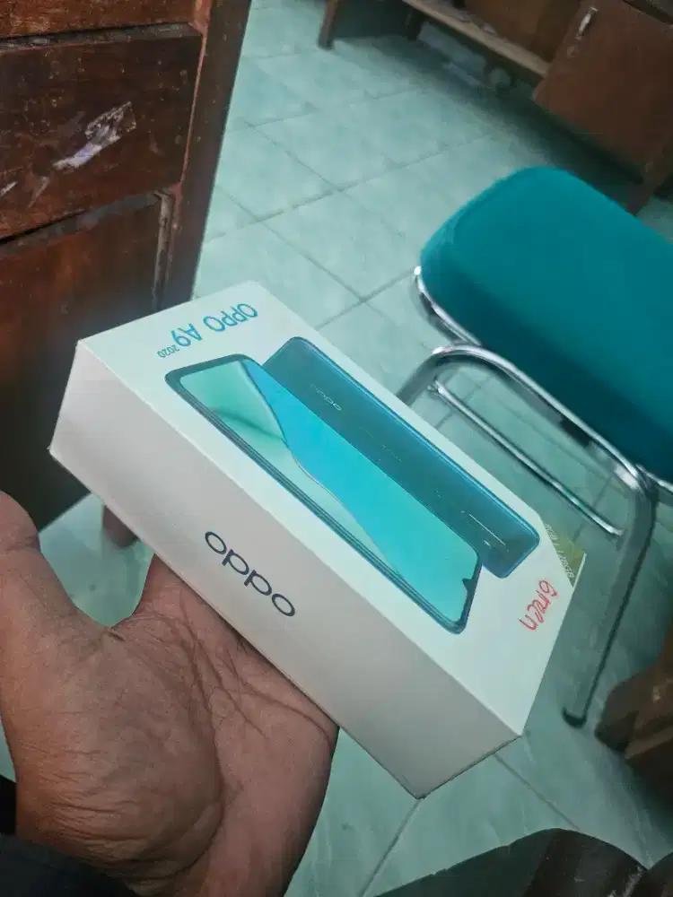 Oppo A9 2020 ram 8gb internal 128gb fullset