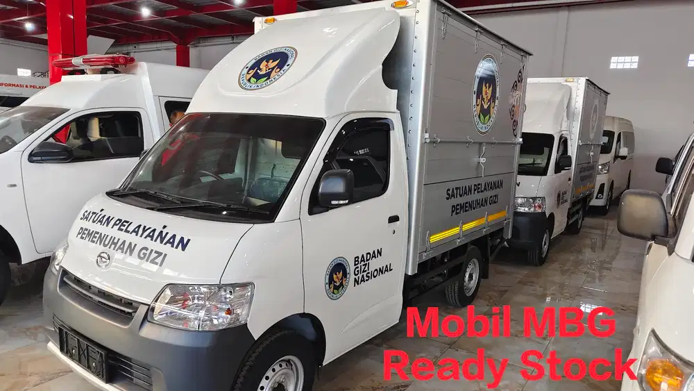 Mobil box dapur MBG Ready Stock