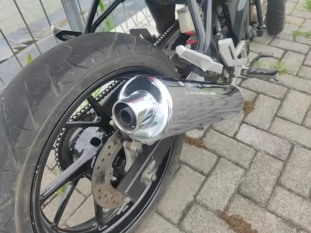 slincer knalpot satria fu 150 original thailand lubang 2