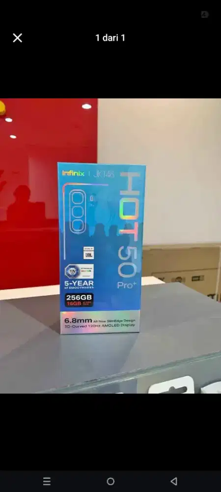 Infinix Hot 50 Pro+ 8/256 Baru