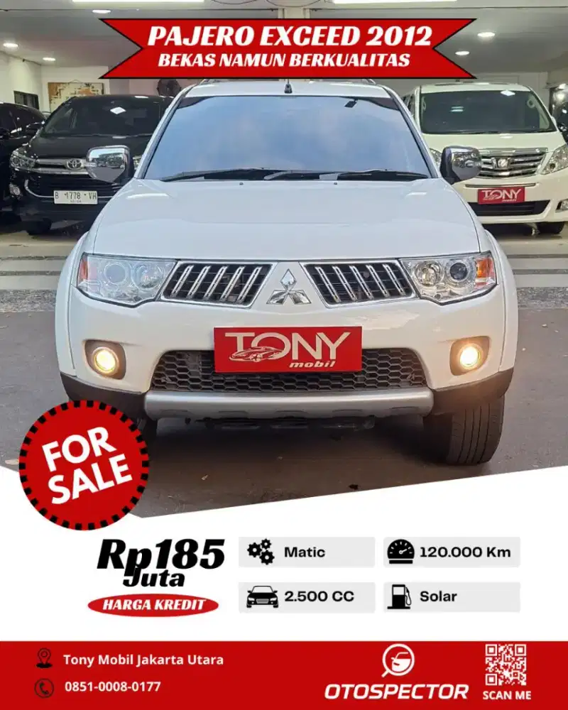 Mitsubishi Pajero Exceed 2012 Putih