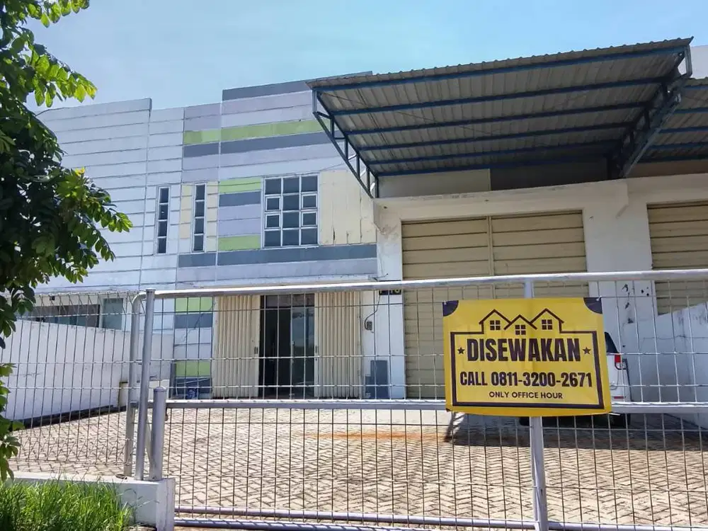 DISEWAKAN GUDANG HEMAT BIAYA, LOKASI DEKAT PUSAT KOTA SIDOARJO