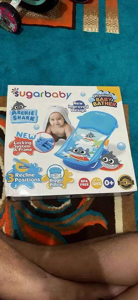 Alat mandi bayi sugar baby premium baby bather
