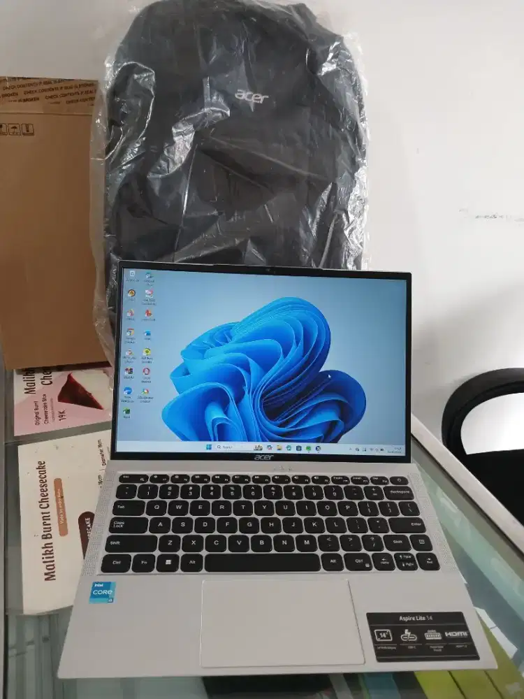 Laptop Acer Aspire AL14-51M Intel Core I3 Gen 12 Ram 8 Ssd 256 Fullset