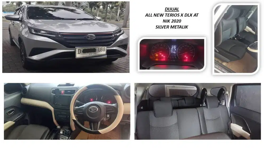 JUAL ALL NEW TERIOS X DLX (AT)