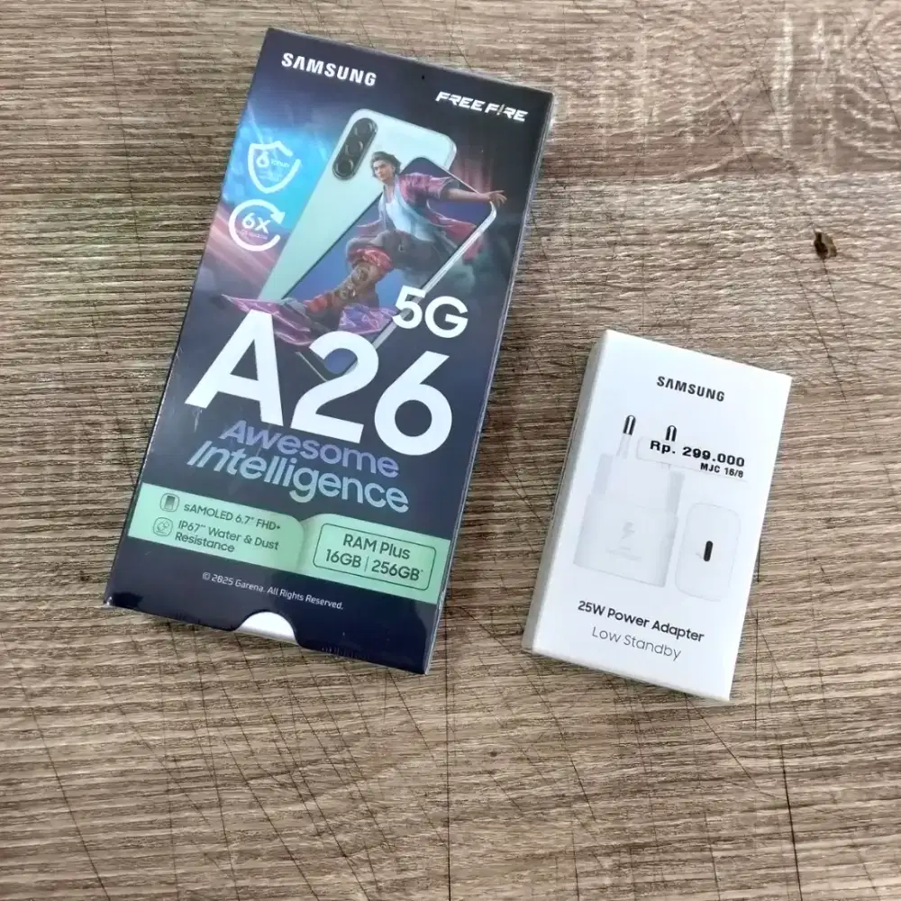 Samsung A26 5G ram 16gb (8+8) memori 256gb new garansi resmi termurah
