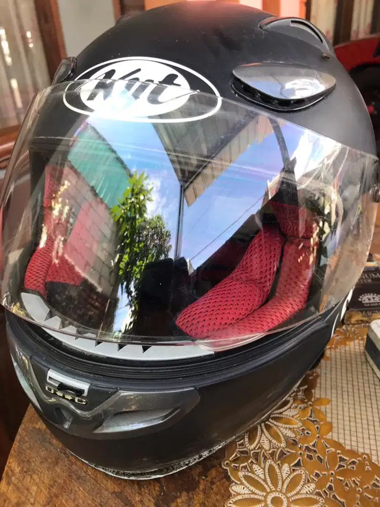 Helm kyt full,kaca bagus,