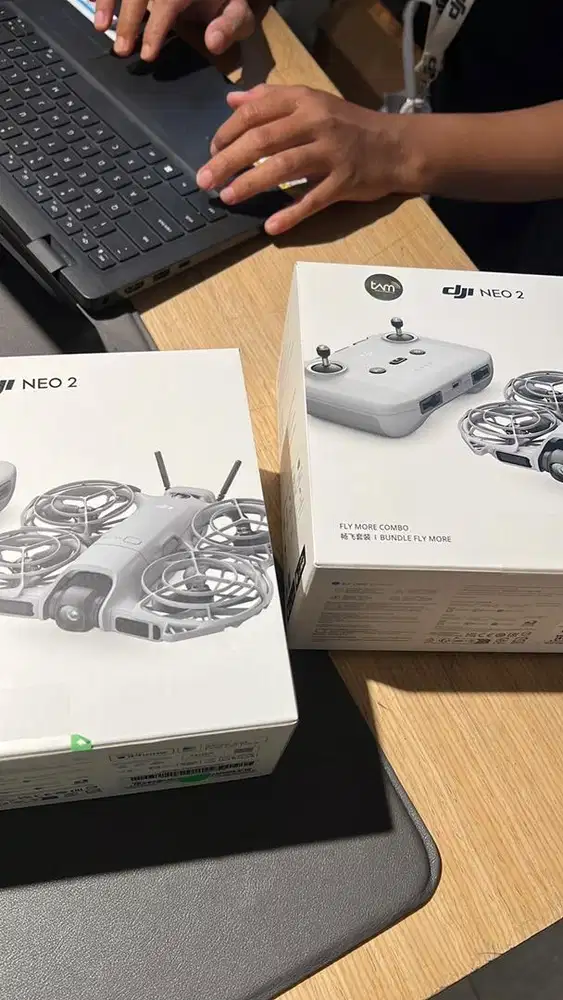 DJI NEO 2 combo remot n3 full set Baru