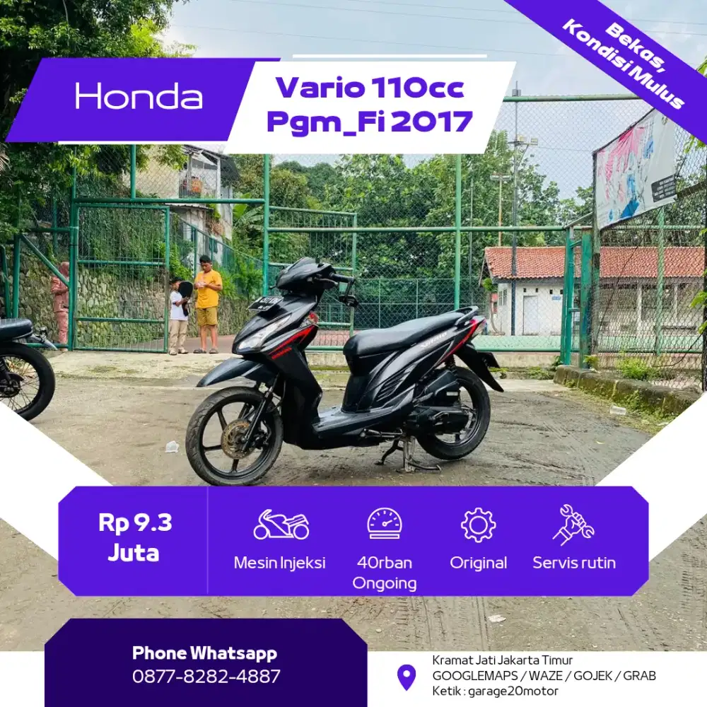 Honda vario 110 cc pgmFi